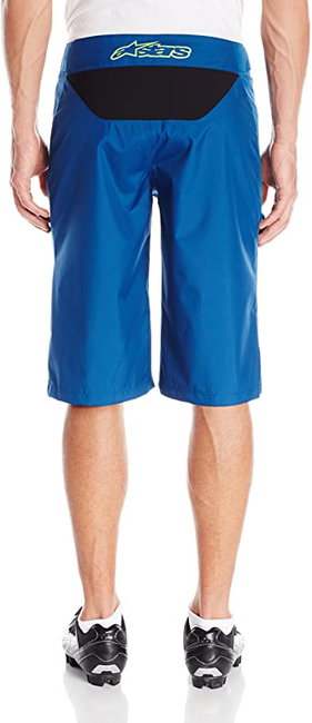 Alpinestars - Pantaloni scurti Outrider rezistenti la apa - albastru inchis lime