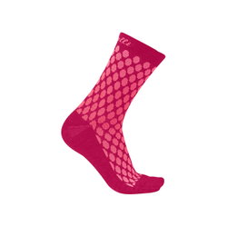 Castelli Sosete ciclism femei Sfida 13 - roz