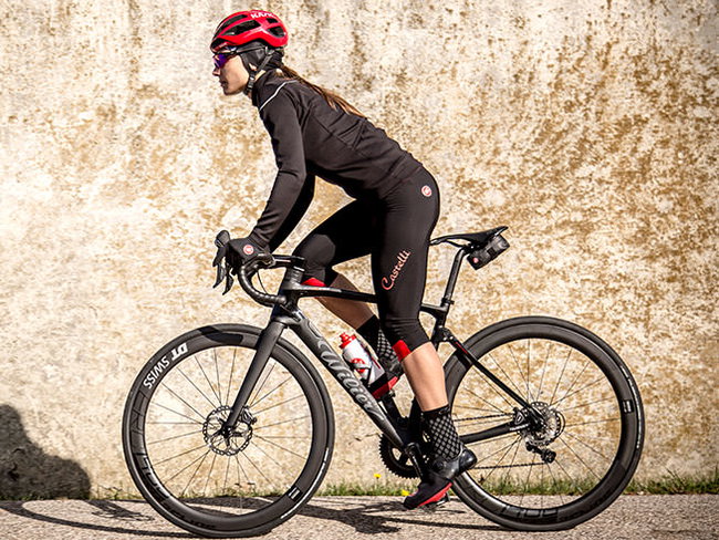 Castelli Sosete ciclism femei Sfida 13 - roz
