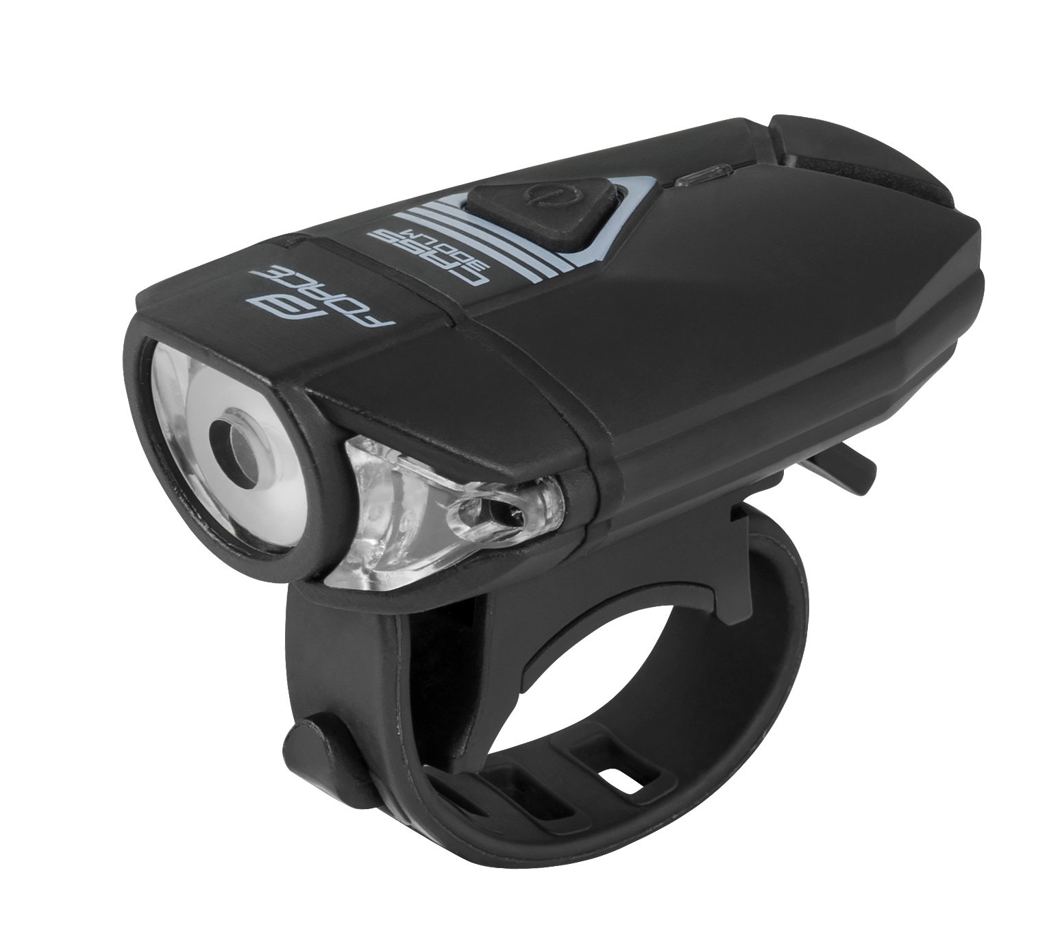 Force Force - Lumina bicicleta fata (far fata) Force CASS, 300 lumeni, incarcare USB - negru