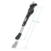 Force - Suport sprijin Lux 24-29" cu montare centrala, sub cadru - negru