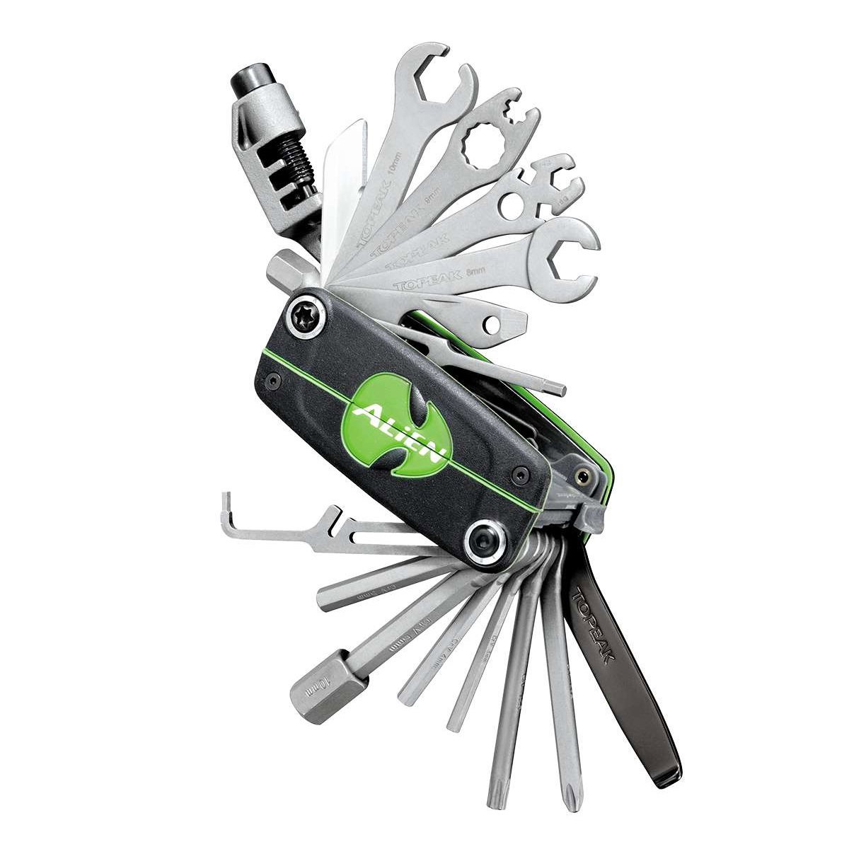 Topeak Topeak - set chei bicicleta Alien III Multitool 31-in-1, 31 functii - negru argintiu