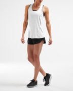 2XU - Maiou sport pentru femei XVENT Singlet - alb