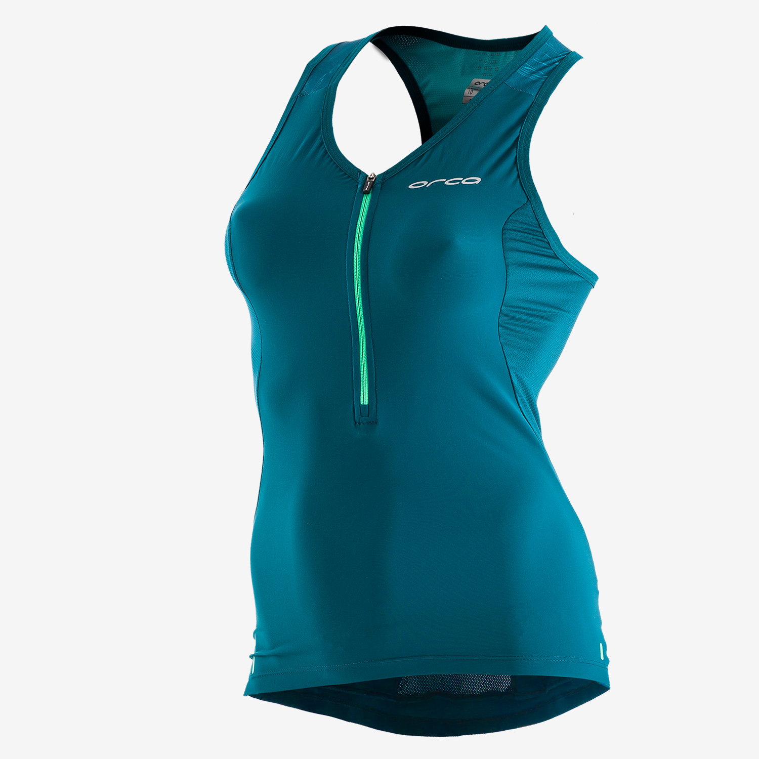 Sporting Goods Orca 226 Perform Top Sleeveless - top femei pentru triatlon - turcoaz