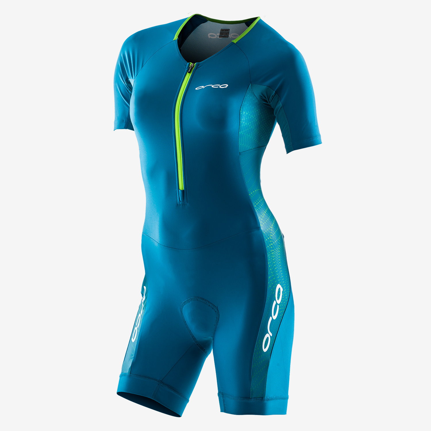 Sporting Goods Orca Core Aero Race Suit - costum trisuit femei pentru triatlon - albastru