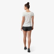 On Performance-T - tricou sport tehnic pentru femei - alb Ice
