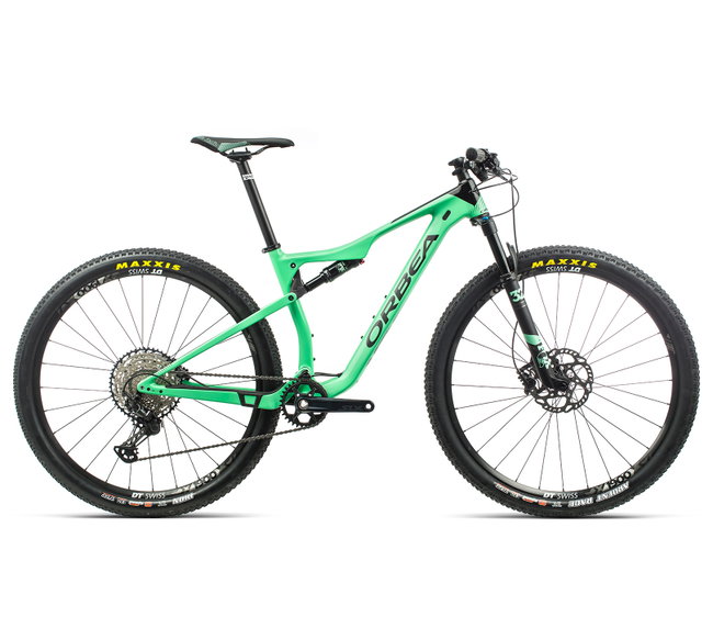 Orbea Oiz M30 - bicicleta MTB full suspension XC 29" - menta-negru