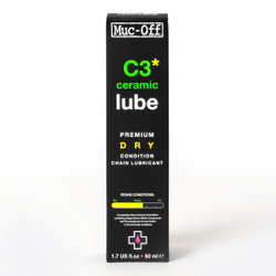 Muc-Off - Ulei Lubrifiant Ceramic C3 pentru lant - Dry - 50ml