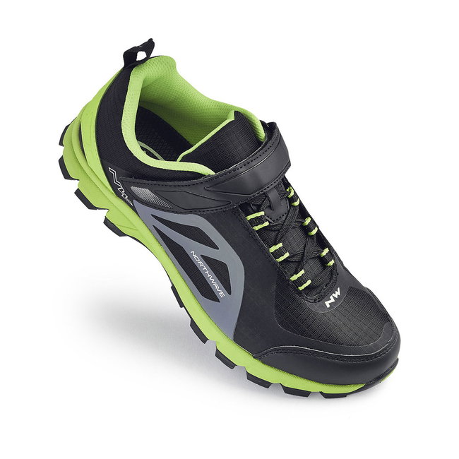 Northwave Escape Evo - pantofi pentru ciclism MTB All Mountain - negru verde