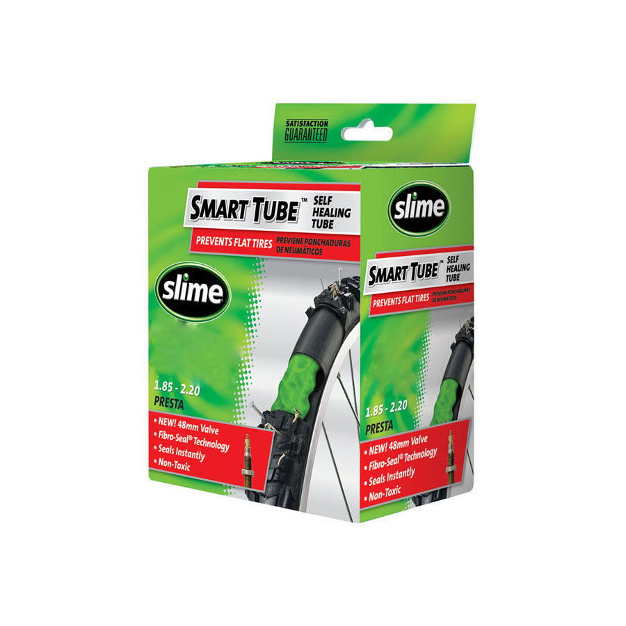 Bicycle Tubes Slime - camera bicicleta 27.5" cu solutie antipana - 27.5"x2.0-> 27.5"x2.4 - 48-584-> 57-584 - valva presta 48mm