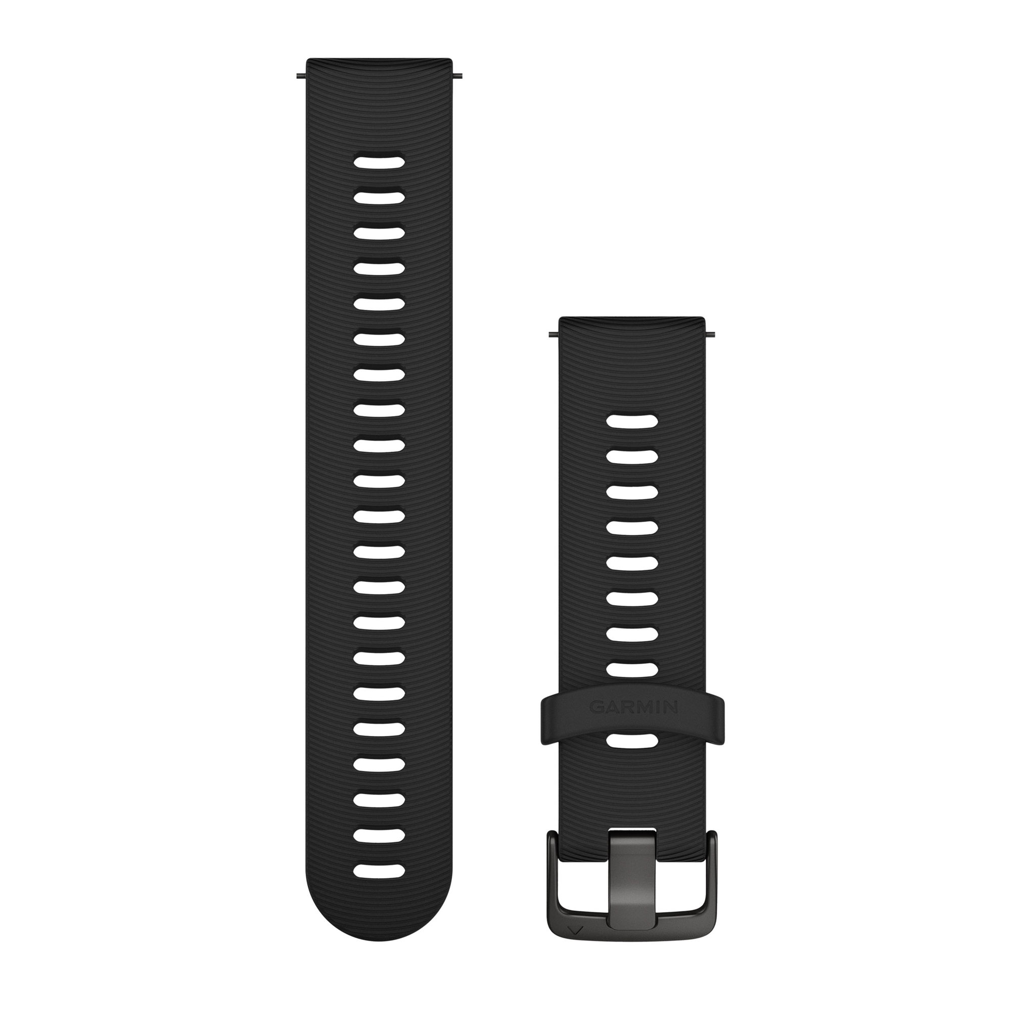 Watch Bands Garmin Quick Release 20 Vivoactive 3/ Vivomove / Venu / Forerunner 245 645 curea silicon Quick Release negru