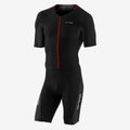 Orca 226 Perform Race Suit - costum trisuit pentru triatlon - negru-portocaliu