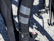 Castelli - pantaloni lungi ciclism iarna pentru barbati Velocissimo 4 Bibtights - negru gri reflex