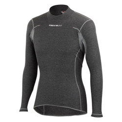 Castelli Bluza corp cu maneca lunga Flanders Warm LS - gri
