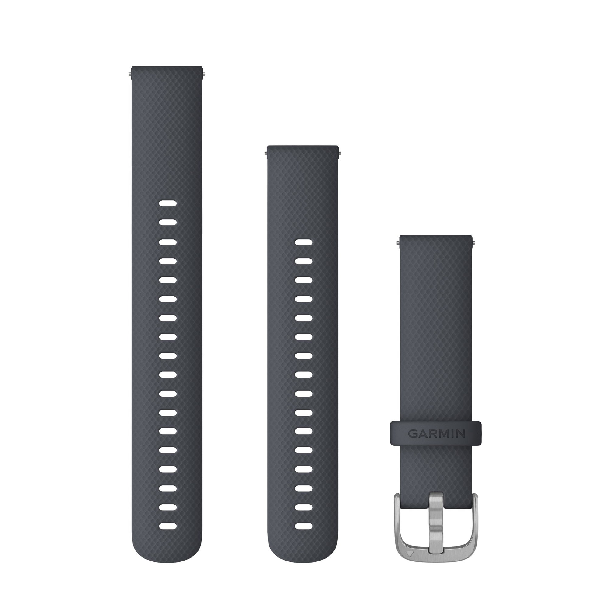 Watch Bands Garmin Quick Release 18 curea silicon albastru granit Vivoactive 4s/ Vivomove 3s