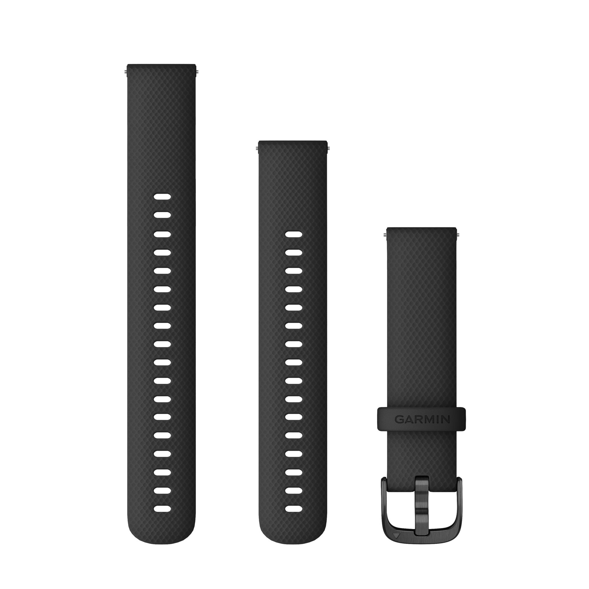Watch Bands Garmin Quick Release 18 curea silicon neagra Vivoactive 4s/ Vivomove 3s