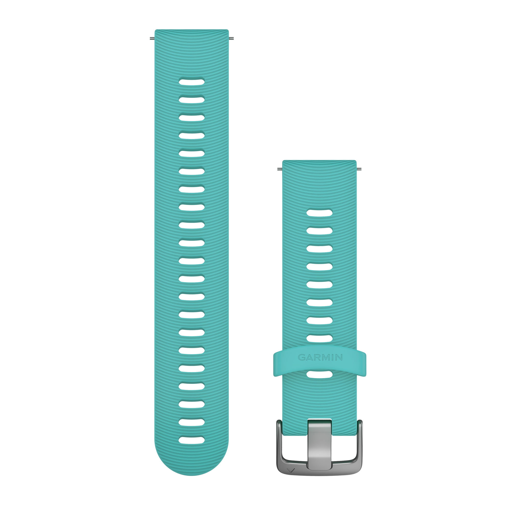 Watch Bands Garmin Quick Release 20 Vivoactive 3/ Vivomove / Forerunner 245 645 curea silicon Quick Release - albastru aqua