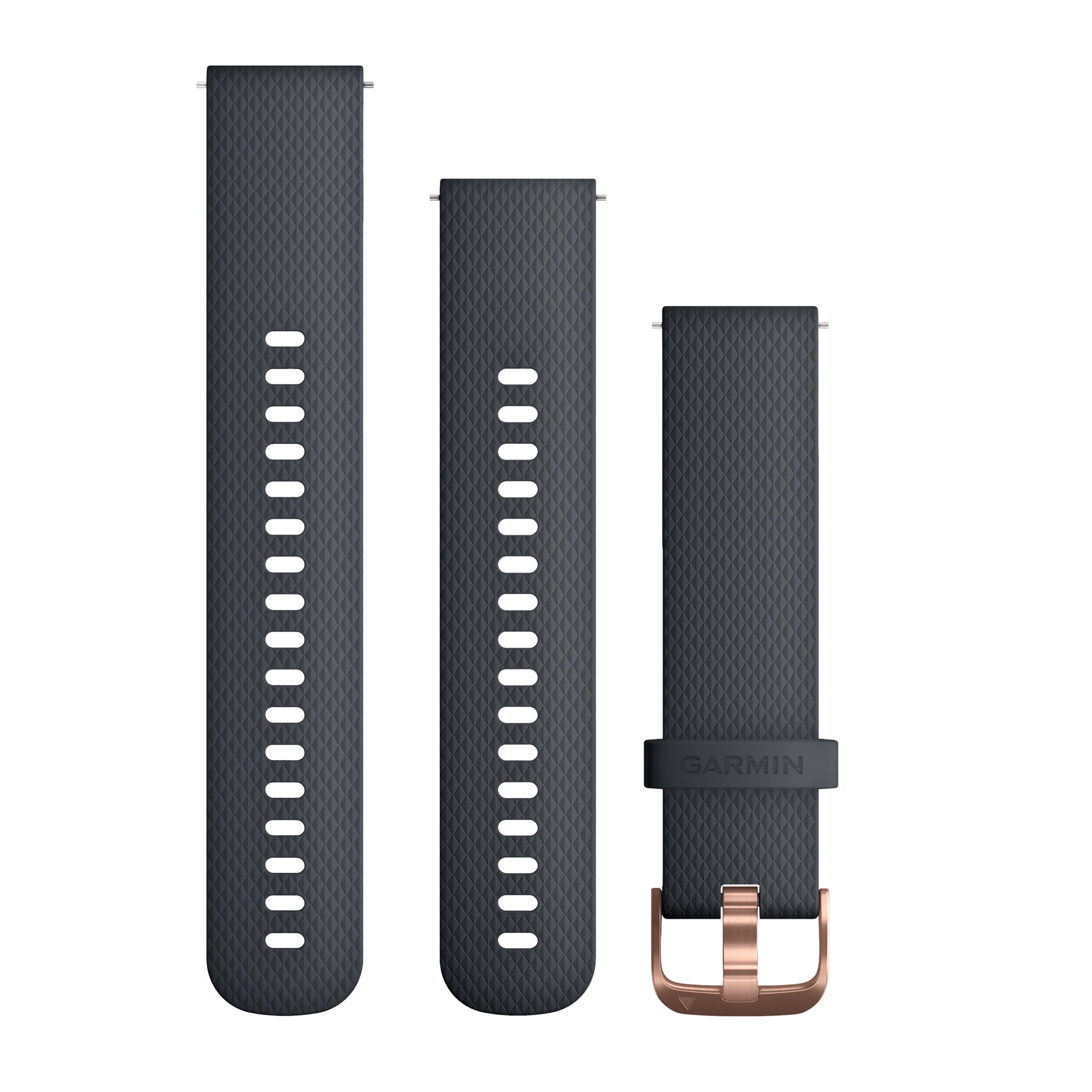 Watch Bands Garmin Quick Release 20 Vivoactive 3/ Vivomove / Forerunner 245 645 curea silicon Quick Release - albastru granit