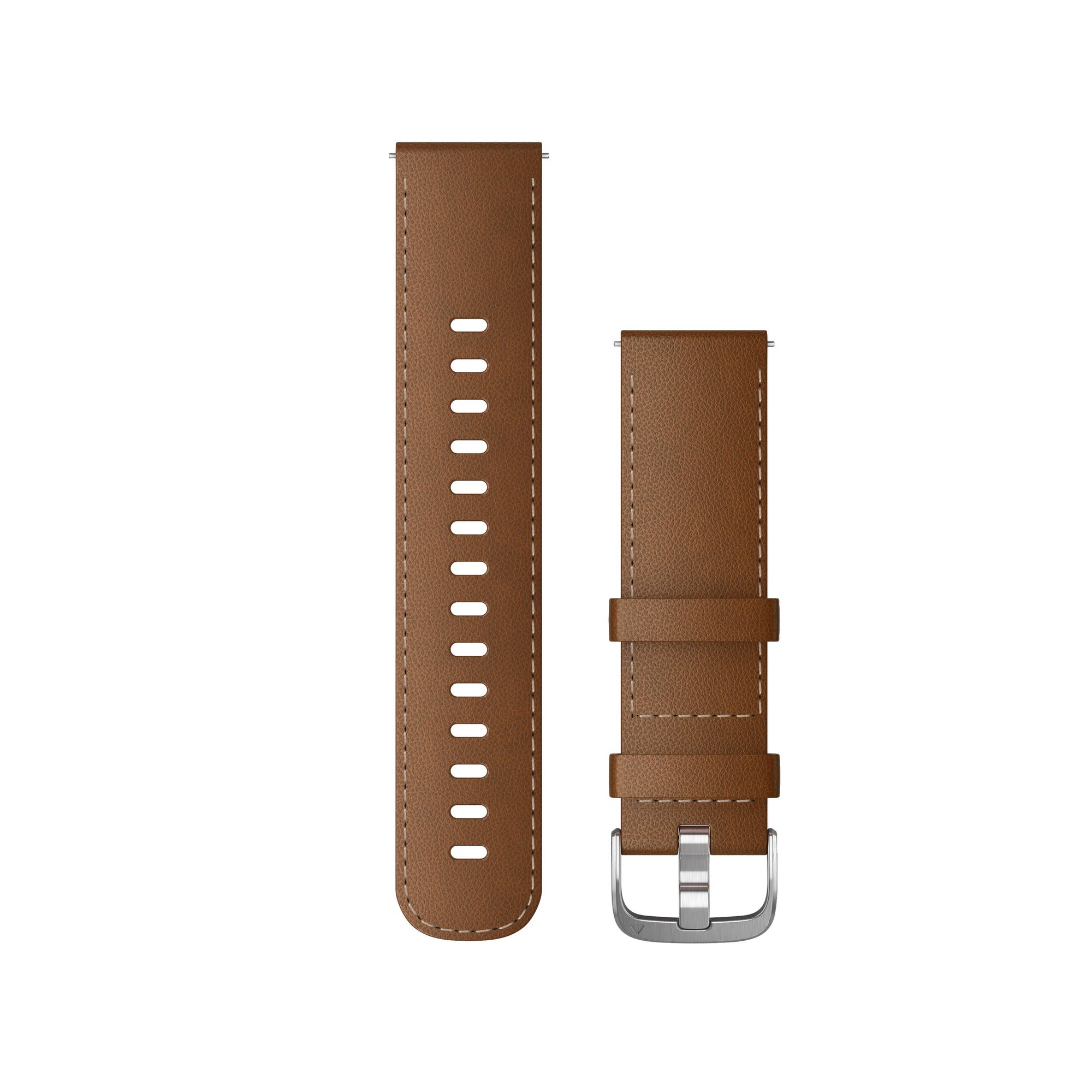 Watch Bands Garmin Quick Release 22 curea piele maro Vivoactive 4/ Venu 2