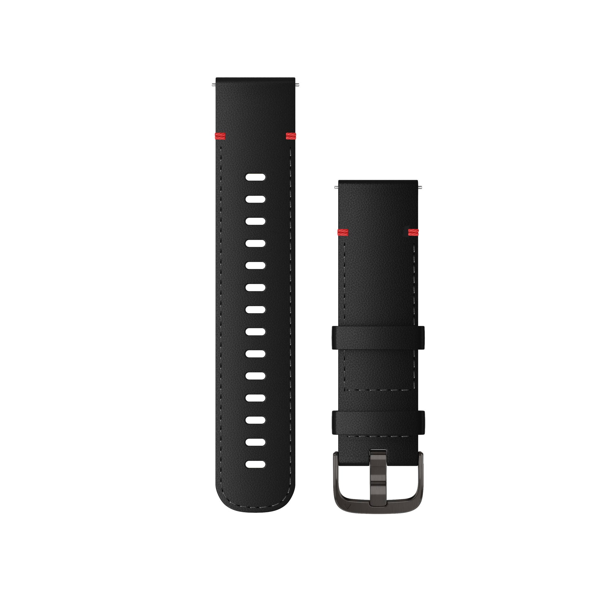 Watch Bands Garmin Quick Release 22 curea piele neagra Vivoactive 4/ Venu 2