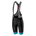 Castelli Free Aero Race 4 negru-albastru pantaloni scurti cu bretele ciclism