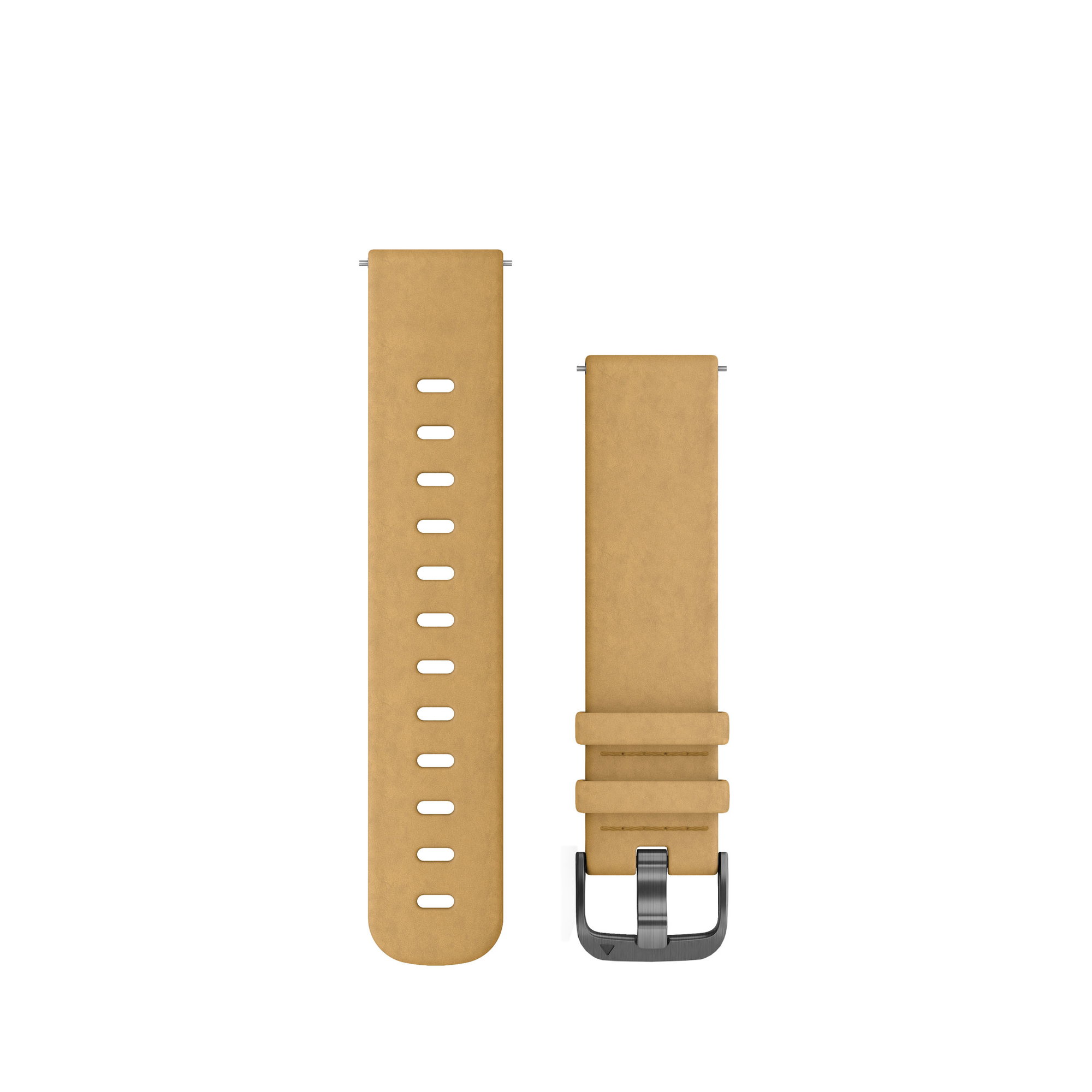 Watch Bands Garmin Quick Release 20 Vivoactive 3/ Vivomove / Forerunner 245 645 curea piele suede tan