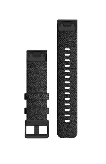 Garmin curea nailon - QuickFit 20 - neagra - negru
