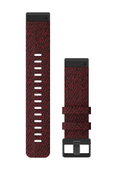 Garmin curea nailon QuickFit 22 negru-rosu