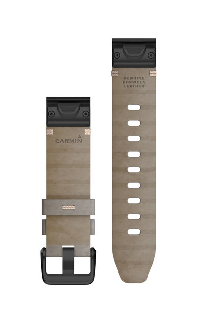 Garmin curea piele suede - QuickFit 20 - gri