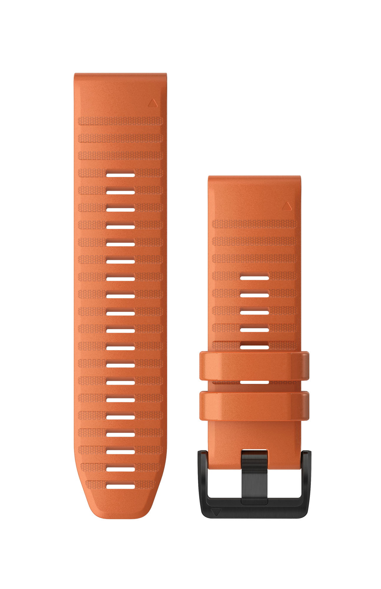 Watch Bands Garmin curea silicon QuickFit 26 - portocaliu ember
