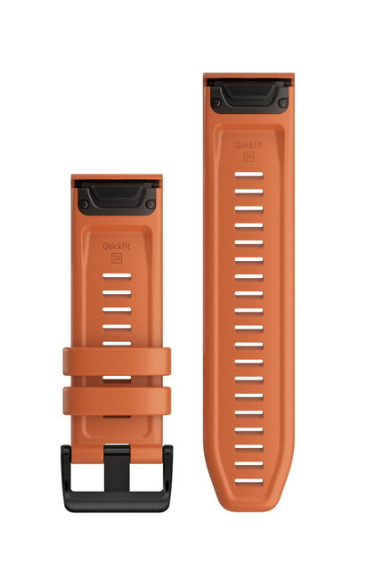 Garmin curea silicon QuickFit 26 - portocaliu ember