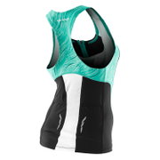 Orca Core Singlet Top triatlon negru-turcoaz