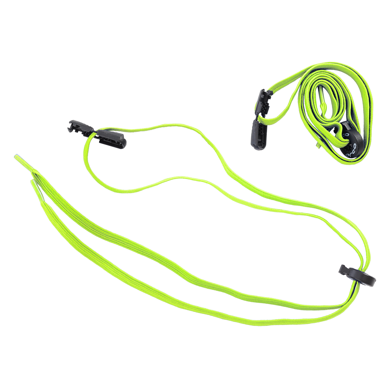 Orca Orca Sireturi elastice triatlon - galben neon