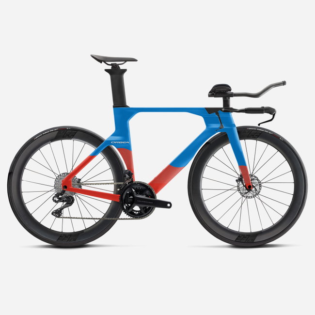 Bicicleta TT/ Triatlon - Orbea Ordu M20i LDT custom 2023 - albastru-oranj