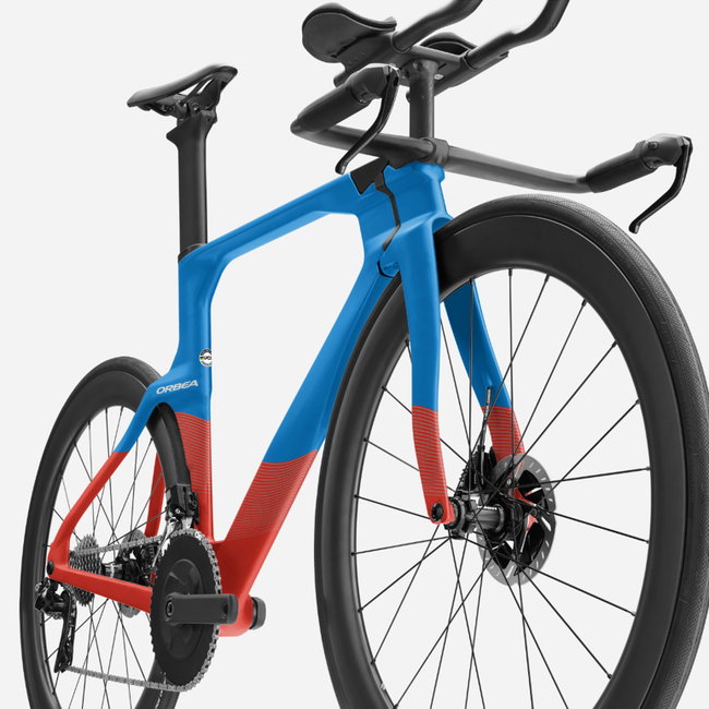 Bicicleta TT/ Triatlon - Orbea Ordu M20i LDT custom 2023 - albastru-oranj