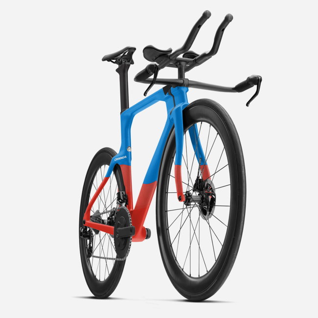 Bicicleta TT/ Triatlon - Orbea Ordu M20i LDT custom 2023 - albastru-oranj