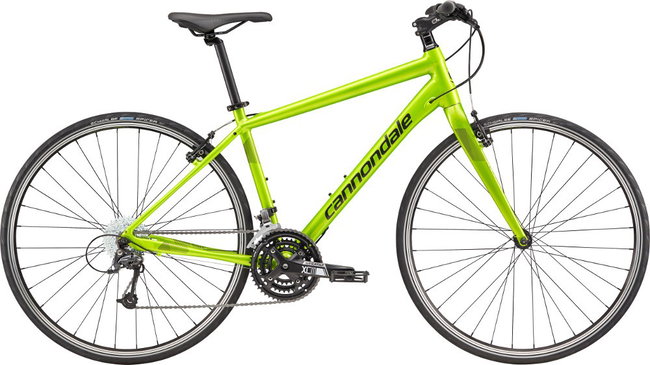 Cannondale Quick 4 2018-verde neon