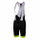 Castelli Pantaloni Scurti Cu Bretele Velocissimo Due Bibs negru-verde