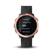 Garmin Forerunner 645 Music negru rose gold - ceas cu GPS pentru alergare, bicicleta, cardio, yoga si alte sporturi