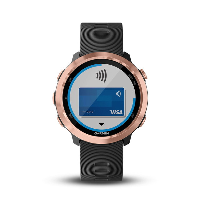 Garmin Forerunner 645 Music negru rose gold - ceas cu GPS pentru alergare, bicicleta, cardio, yoga si alte sporturi