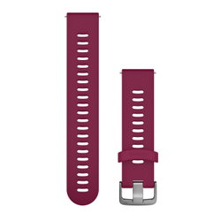 Garmin Quick Release 20 Vivoactive 3/ Vivomove / Forerunner 245 645 curea silicon Quick Release cerise