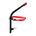 TYR - tub respiratie - ULTRALIGHT SNORKEL Elite - negru