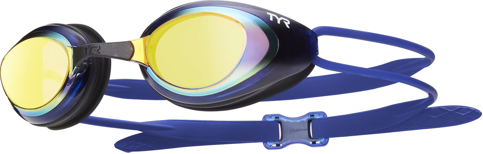 TYR TYR ochelari inot BlackHawk polarizati auriu-albastru