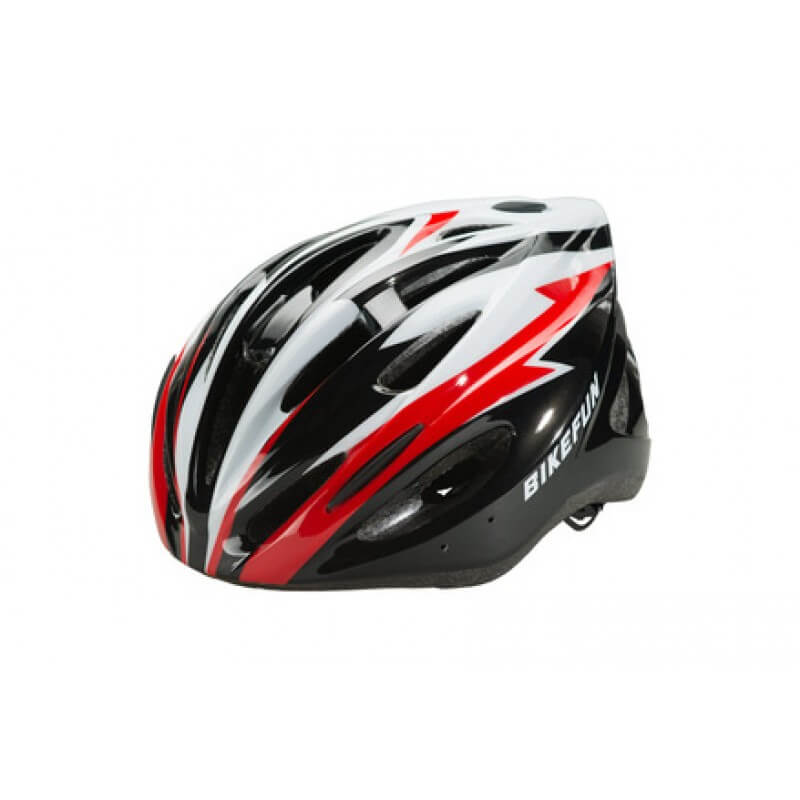 Bikefun BikeFun Casca Cobber negru-rosu