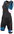TYR Costum Trisuit Femei cu fermoar Negru-Albastru-Roz