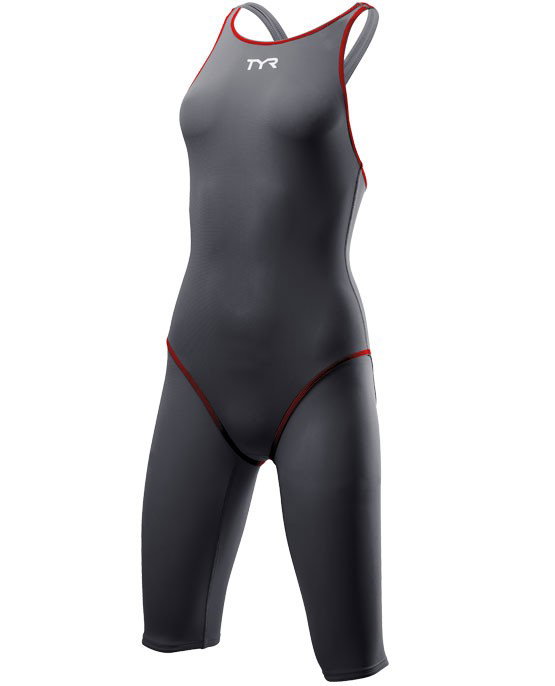 TYR TYR Costum tehnic Thresher Open Back gri-rosu