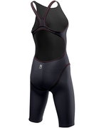 TYR Costum tehnic Thresher Open Back gri-rosu