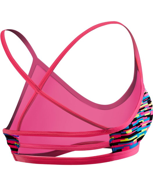 TYR - bustiera - Drift Trinity Top - albastru roz