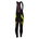 Castelli Velocissimo 3 Bibtight pantaloni iarna negru-galben fluo