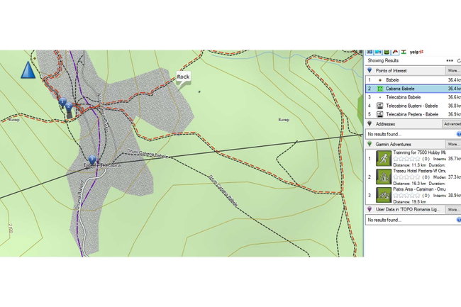 Garmin Harta Romania Topografica Rutabila